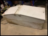 Rectangle Fuel Tank, with Top Tool Box, used for diesel, no pump