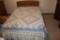 FULL SIZE BED WITH QUILT