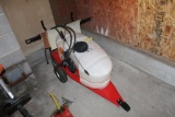 FIMCO APPROX. 30 GAL. PULL-TYPE LAWN SPRAYER, HIGH FLOW PUMP, BOOM AND WAND