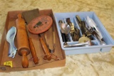 FLATWARE, ROLLING PIN AND MORE