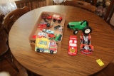 1/16 SCALE TOY TRACTOR, OTHER TOY CARS,