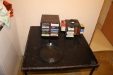 8 TRACK TAPES AND HOLDERS