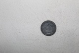 1944 GERMAN COIN WITH A SWASTIKA