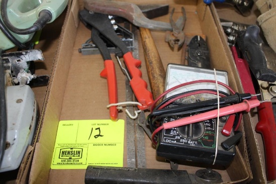 POP RIVITER; HAMMER, WIRE STRIPPER AND MORE