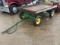 6' X 10' Rock Wagon, On 4 Wheel Gear, Wood Deck, Hoist