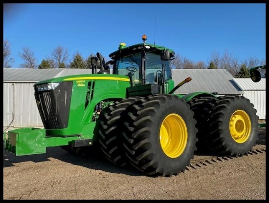 2014 John Deere 9510R 4WD Tractor, 18/6 Powershift Trans, 2081.3 Hrs, 7" GS3 Display, AutoTrac,