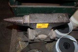 Approx 100lb Peter Wright Anvil, Stamped Peter WRIGHT, 1-0-13 on Homemade Stand