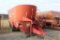 TRIOLET SOLOMIX 1600L VERTICAL MIXER FEEDWAGON, DOUBLE SCREW, LEFT HAND DISCHARGE, SCALE