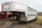 *** 1998 FEATHERLITE 7' X 24' 5TH WHEEL ALUMINUM LIVESTOCK TRAILER, 7000 POUND TANDEM AXLES,