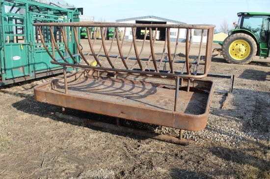 ROUND BALE FEEDER, STEEL