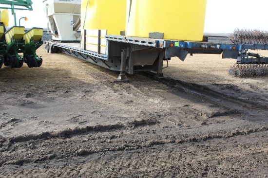 *** 2001 48' DOONAN STEP DECK TRAILER, 102" WIDE, 10' TOP DECK, TANDEM AXLE, AIR RIDE,