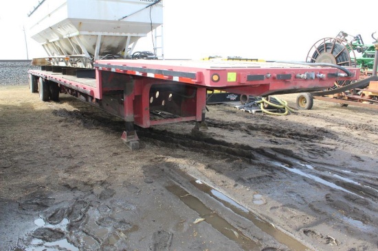 *** 2003 46' TALBERT STEP DECK TRAILER, 11' TOP DECK, AIR RIDE, 102" WIDE,