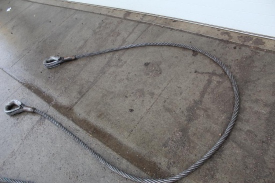 TOW CABLE, 1-1/4" APPROX 21'
