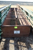 20' COMMON SENSE BOTTOMLESS STEEL FEED BUNK