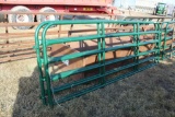 (2) APPROX 12' NORTHWEST MFG, STEEL CATTLE GATES $ X 2