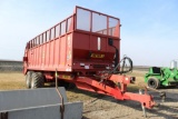 2013 MEYER 9524 TANDEM AXLE MANURE SPREADER, PULL TYPE, 1-3/4