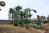 2013 JOHN DEERE 2210 54.5' FIELD CULTIVATOR, 200# SHANKS, PERMLOC SWEEPS,