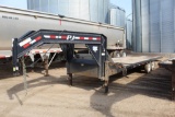 *** 2013 PJ 26' TILTBED 5TH WHEEL TRAILER, TANDEM AXLE, 96