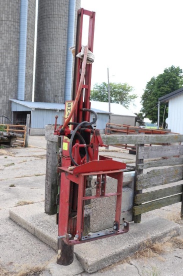 Shaver 3pt Hyd Post Driver