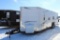 ***2014 8' X 26'V AMERICAN SURPLUS ICE CASTLE FISH HOUSE RV EDITION, VALLEY HYD. TANDEM AXLE FRAME