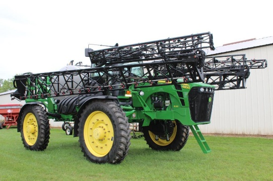 2011 JOHN DEERE 4930 SELF-PROPELLED SPRAYER, AUTOTRAC, 120' BOOM, 20" SPACING, BOOMTRAC,