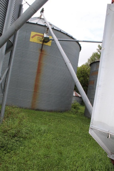 APPROX. 6" X 50' AUGER, DOUBLE DROP, ELECTRIC MOTOR, NO TRANSPORT