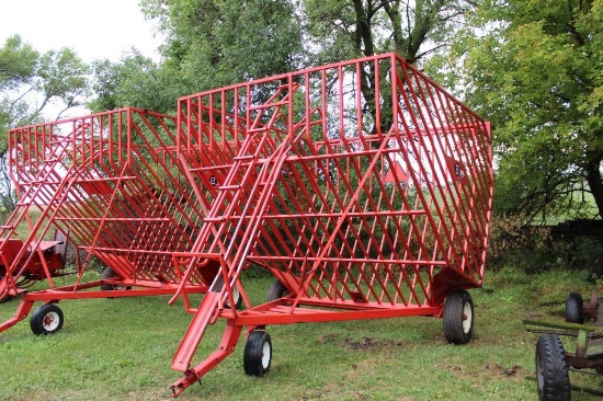 E-Z TRAIL SMALL SQUARE BALE HAY BASKET