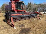 1991 CASE IH 1020 FLEXHEAD, 22.5', MANUAL F/A, S/N# JJC0084162