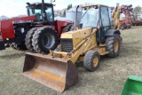 Ford 575D Backhoe, Enclosed Cab, Turbo 4x4, 88