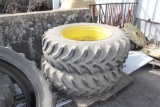 Firestone FWA Tires On John Deere Rims