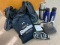 Large Black Duffle Bag with Cap, 2 Water Tumblers, Thermo, XL Sweatshirt, XXL T-shirt Donated by