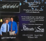 $50 Gift Card to Paffrath's & Son's Jewlery Donated by Paffrath's & Son's Jewelery