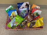 Girls Scout Basket- 9 boxes of Girl Scout Cookies and basket, Donated by Anna Moorse