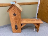 Birdhouse Bench Donated by The Rusty Nail by: Jerry Brandt