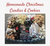 Large Christmas Cookie Platter: A large platter of Christmas treats for you or the perfect gift for