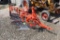 ALLIS CHALMERS 3 BOTTOM SLATE PLOW, SNAP COUPLER, HYD TAIL WHEEL,