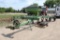JOHN DEERE MODEL 2800 6 BOTTOM PLOW WITH COULTERS ON PALLET, SEMI INT, ONLAND