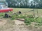 12' PULL TYPE YARD DRAG ON WHEELS