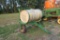 JOHN DEERE APPROX 200 FIBERGLASS TANK, NO BOOM, ON CART