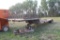 ** 1974 HOMEMADE 35' FLAT BED STEP DECK SEMI TRAILER, SINGLE AXLE, 94