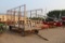 8' X 16' BALE THROW RACK ON MN SUPER 6 GEAR, 2 SIDE DOORS, EXT POLE