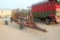 45' MELROE 9 SECTION SPRING TOOTH DRAG ON HYD CART, NO CYLINDER