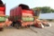 BALZER 16' FRONT SIDE DISCHARGE SILAGE WAGON ON TANDEM AXLE GEAR