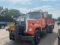 *** 1984 FORD 8000 SINGLE AXLE PLOW / GRAVEL TRUCK, 11' STEEL GRAVEL BOX, DIESEL ENGINE,