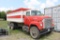 **1971 INTERNATIONAL FLEETSTAR 1910A TWIN SCREW GRAIN TRUCK, 18' STEEL BOX, 10.00-20'S