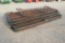 (10) CORRAL PANELS, (9) APPROX 12', (1) APPROX 10', ONE MONEY FOR ALL 10