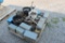 PALLET OF HARDWARE, BOLTS, ETC