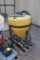 INDUCTOR CONE WITH RINSE, 5 GAL PAILS, GARDEN HOSE