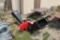 YARD MACHINE 8HP GAS ENGINE CHIPPER ON CART