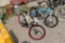 (3) CHILDREN'S BIKES AND ONE ADULT ARNOLD SCHWINN ADMIRAL BIKE, ONE MONEY